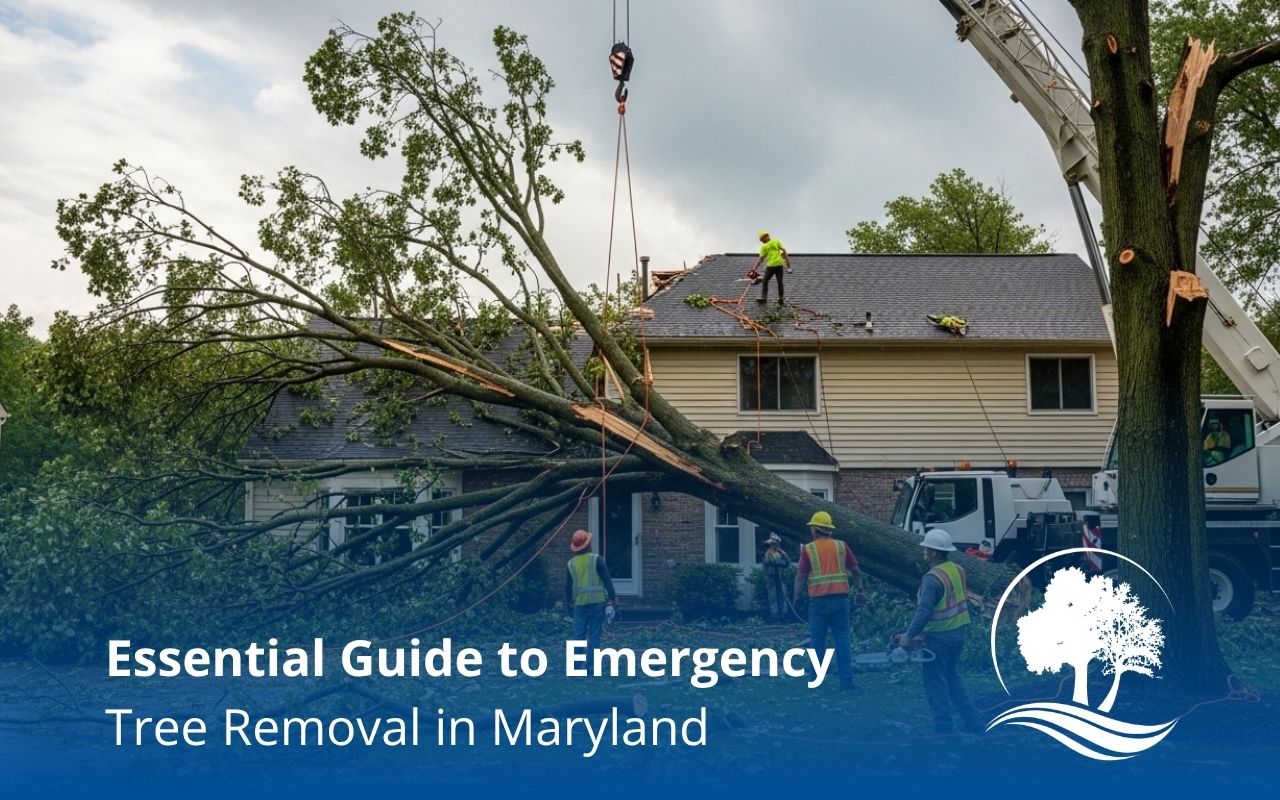 Fallen tree service for emergency tree removal in Maryland